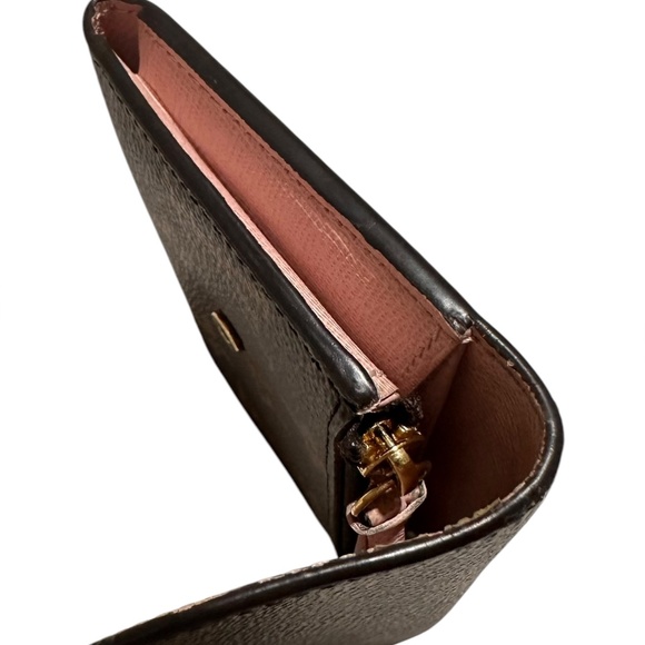 Genuine LOUIS VUITTON Rosalie Coin Purse Monogram Wallet M62361 Mint - Picture 11 of 16